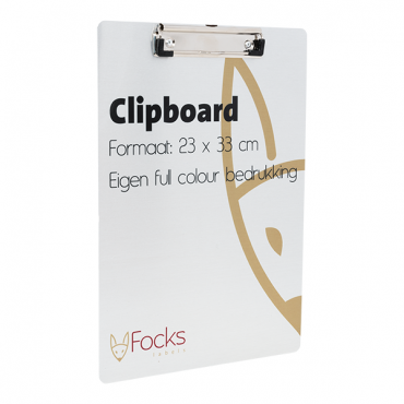 metalen clipboard van aluminium